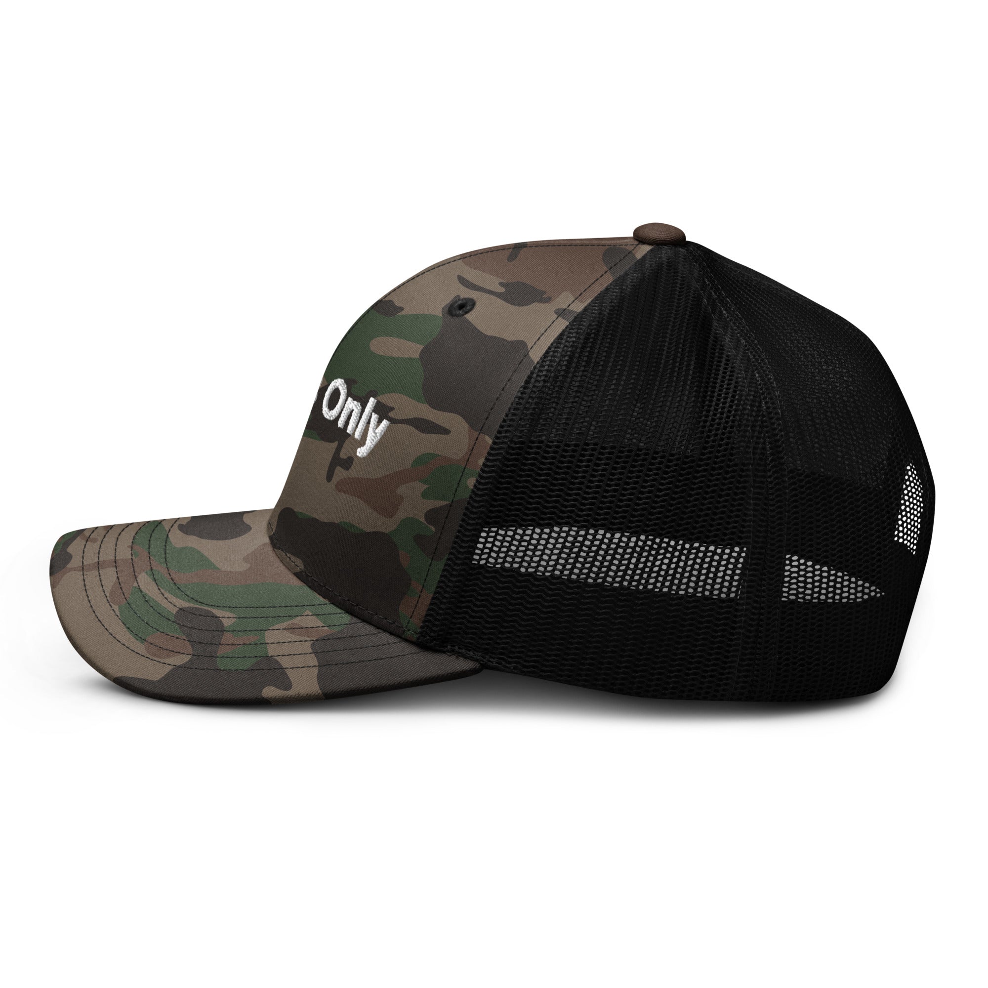 Unisex Camouflage trucker hat