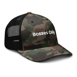 Unisex Camouflage trucker hat