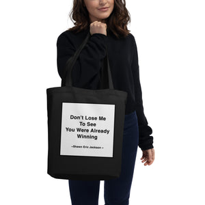 Lose Me Eco Tote Bag